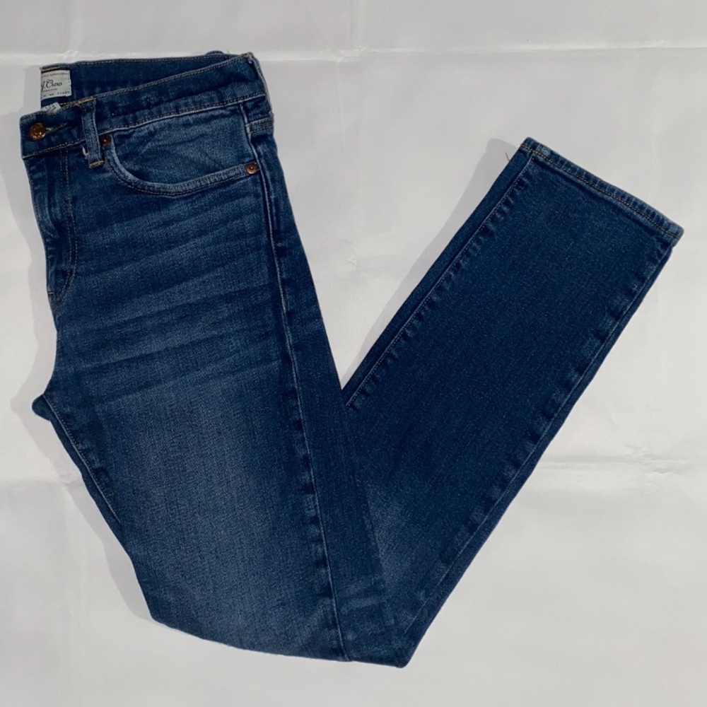 J. Crew 250 Skinny Dark Wash Skinny Jeans